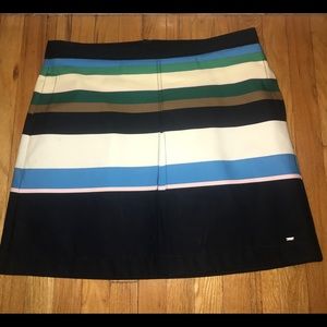 Tommy Hilfiger Green and Blue striped skirt